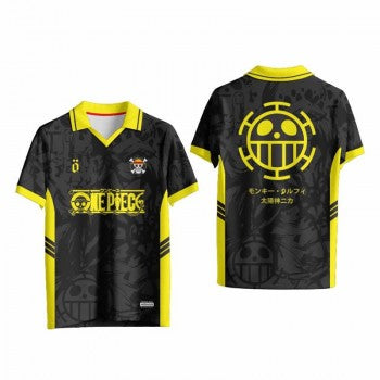 One Piece anime short sleeved polo t-shirt t shirts