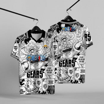 One Piece anime short sleeved polo t-shirt t shirts