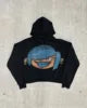 Hoodie Manufacturers for Clothing Brand Custom 350 GSM and 380 GSM 100% Cotton Oversized Anime Hoodie in Bulk US Sizes