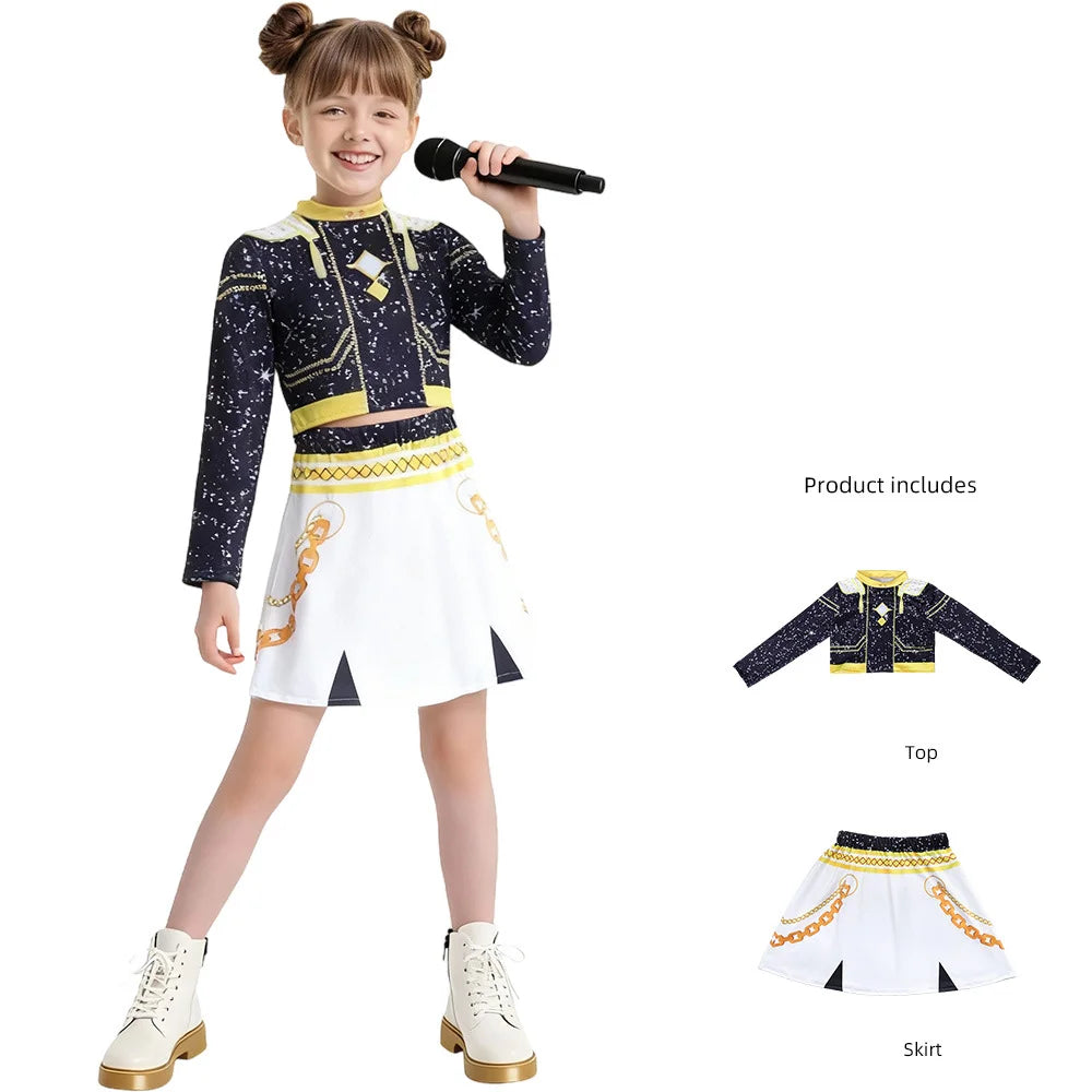 Bestsellers Anime TV Movies Costumes K-POP Demon Hunters Clothes Set Wearing Wig Halloween Carnival Easter Stage Costumes