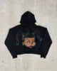 Hoodie Manufacturers for Clothing Brand Custom 350 GSM and 380 GSM 100% Cotton Oversized Anime Hoodie in Bulk US Sizes