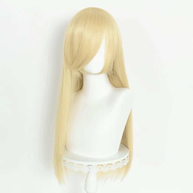 60cm Long Straight Multi Colors MSN Wig Synthetic Anime Halloween Party Heat Resistant Cosplay Hair Wigs With Bangs