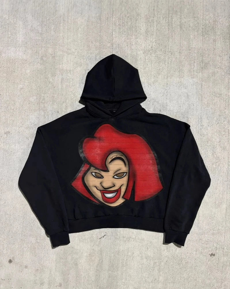 Hoodie Manufacturers for Clothing Brand Custom 350 GSM and 380 GSM 100% Cotton Oversized Anime Hoodie in Bulk US Sizes