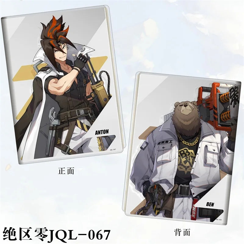 A5 18*13CM Zenless Zone Zero Nicole Demara Hoshimi Miyabi Von Lycaon Game Cartoon Anime Note Book Notepad Diary