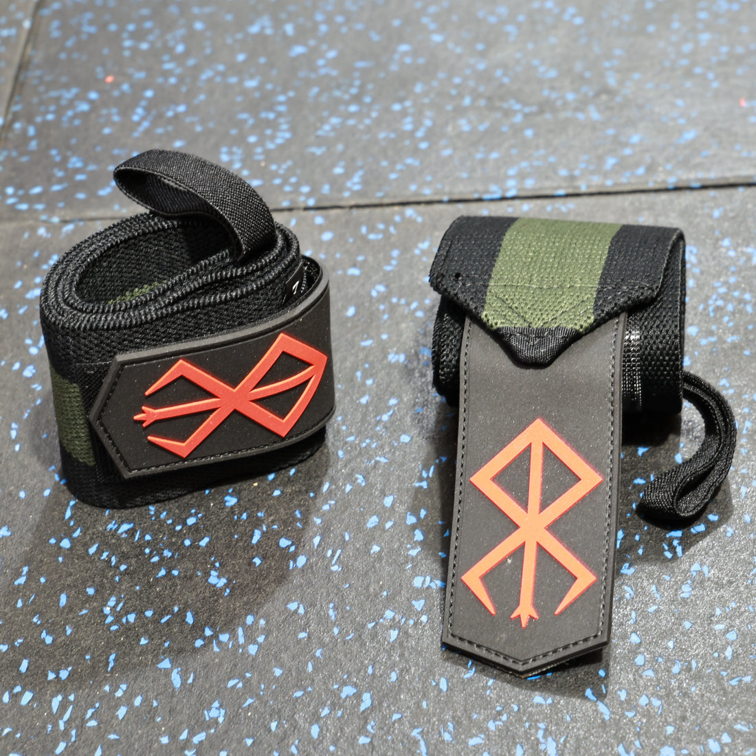OEM Anime Berserk Weight Lifting Wrist Support Straps Anime Wrist Bands Weight Lifting Wrist Wraps with Thumb Loop
