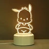 USB Photo Creative 3D Illusion Anime Lamparas Acrylic Light Table Desk Base LED Christmas Lamp Kid's Room Decor Night Light