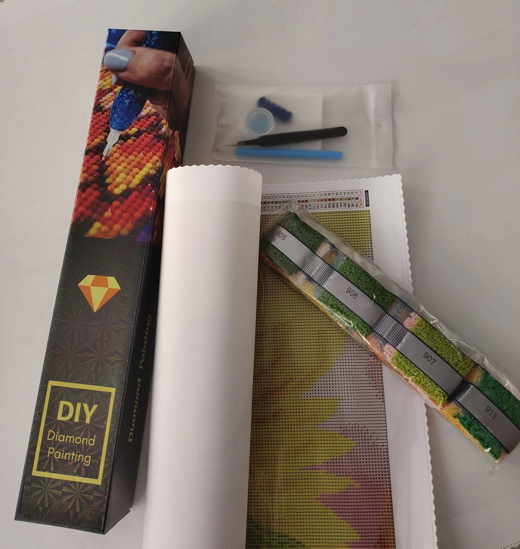 5D DIY Diamond Painting Set-Full Round Diamonds, Anime Theme, Acrylic Gemstones,For Beginners & Home Decor, Diamond Painting Kit