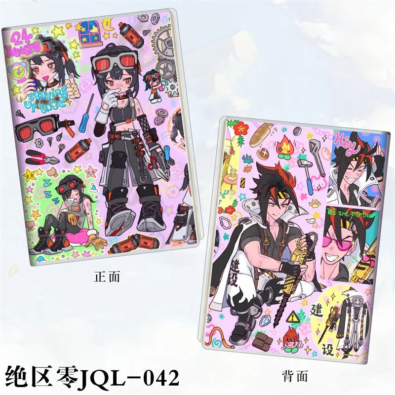 A5 18*13CM Zenless Zone Zero Nicole Demara Hoshimi Miyabi Von Lycaon Game Cartoon Anime Note Book Notepad Diary