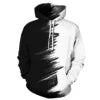 Newest Anti-Shrink Thick Sublimation Hoodie for Men Oversized 3D Print Anime Graphic 100% Polyester for Spring