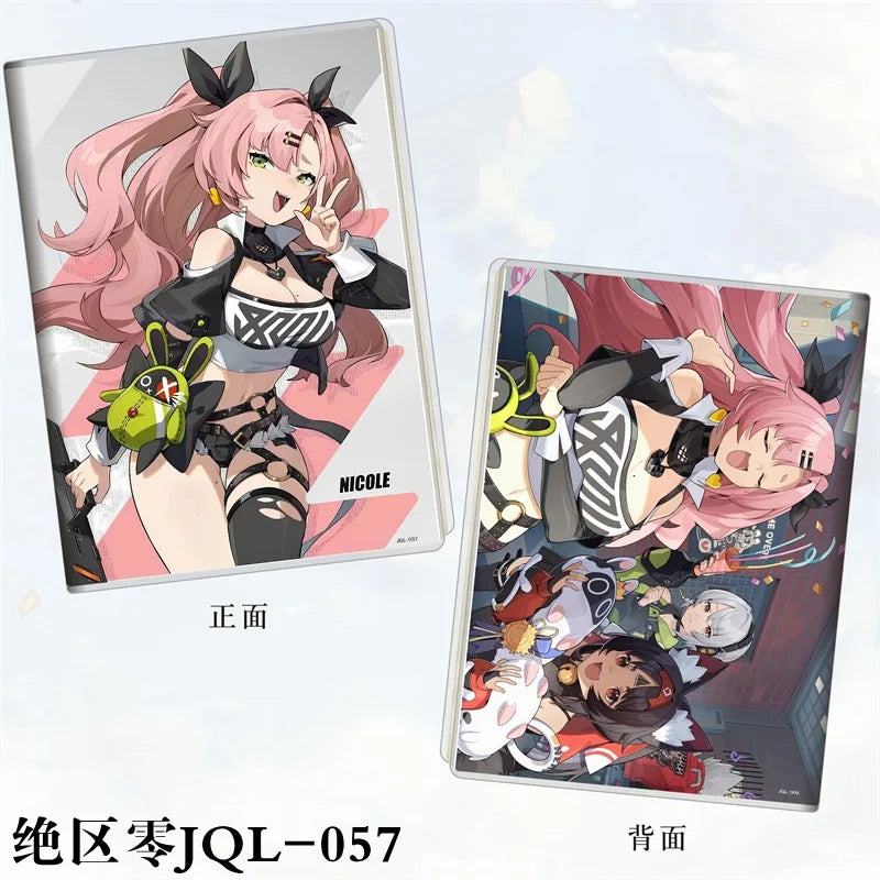 A5 18*13CM Zenless Zone Zero Nicole Demara Hoshimi Miyabi Von Lycaon Game Cartoon Anime Note Book Notepad Diary