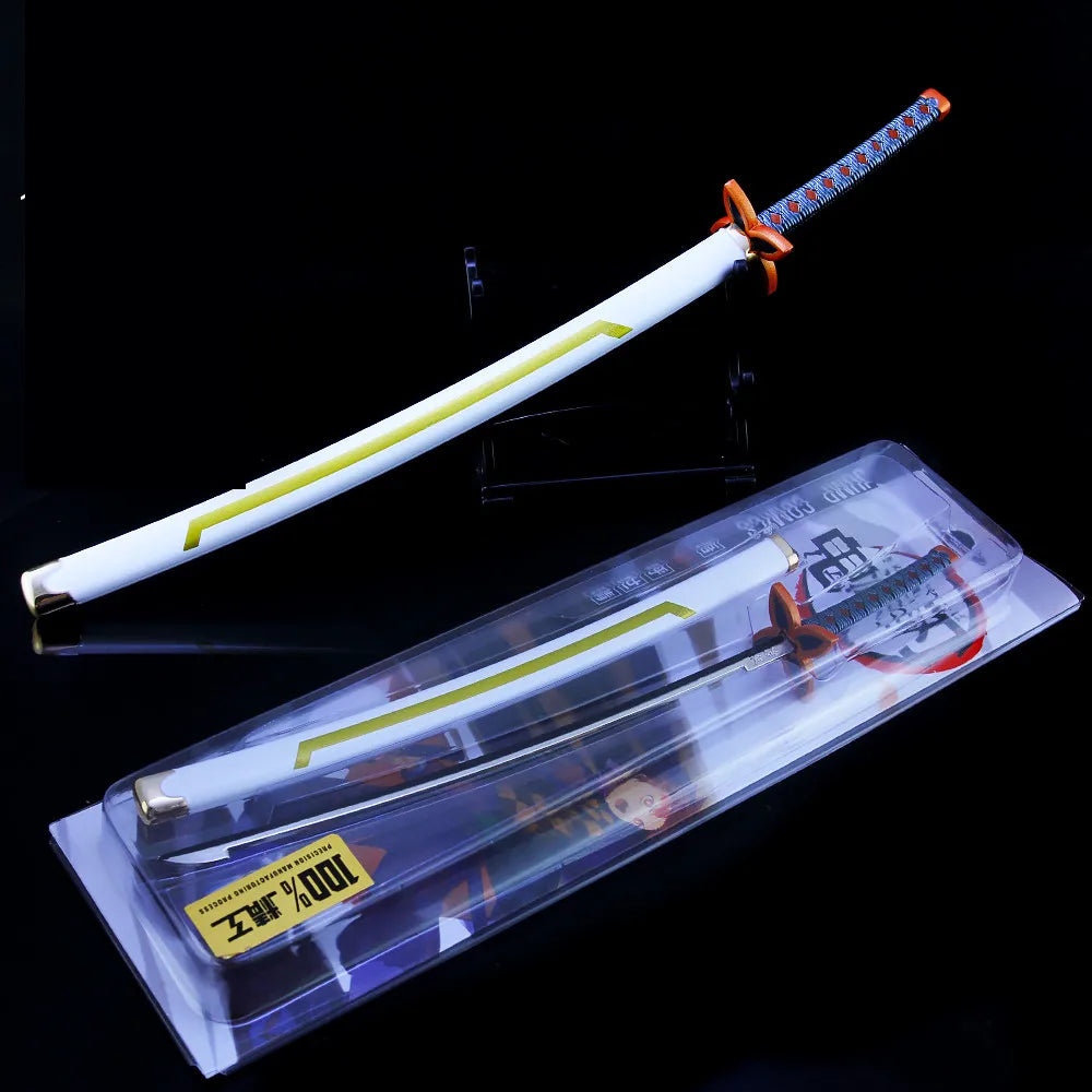 Japanese Anime Doom Blade Toys Sword Metal Game Model and Scabbard