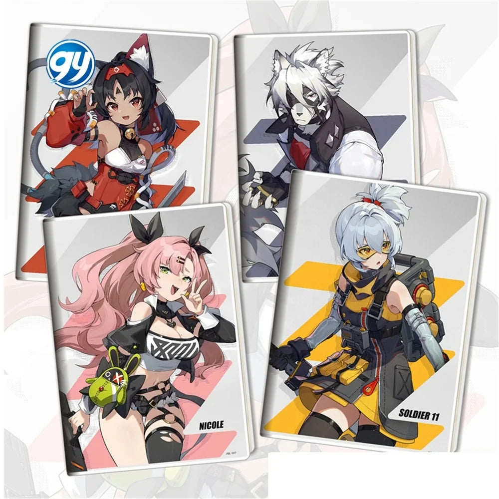 A5 18*13CM Zenless Zone Zero Nicole Demara Hoshimi Miyabi Von Lycaon Game Cartoon Anime Note Book Notepad Diary