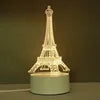 USB Photo Creative 3D Illusion Anime Lamparas Acrylic Light Table Desk Base LED Christmas Lamp Kid's Room Decor Night Light