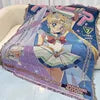 Hot Models Personalized Cotton Polyester Tassel Jacquard Custom Anime Woven Tapestry Blanket Throw With Best Services