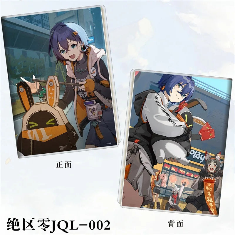 A5 18*13CM Zenless Zone Zero Nicole Demara Hoshimi Miyabi Von Lycaon Game Cartoon Anime Note Book Notepad Diary