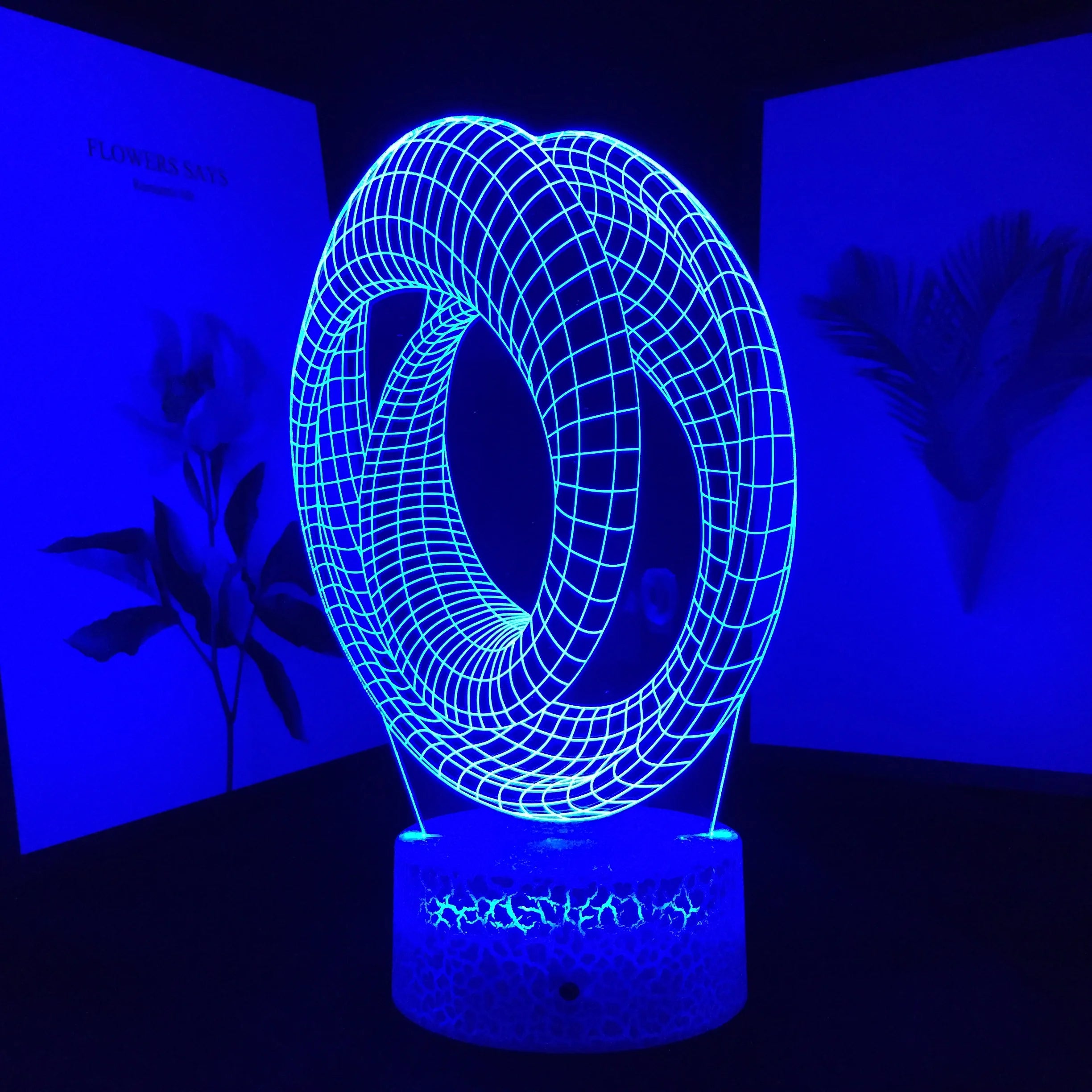 Custom Anime Character 3d Bedside Night Light Arylic Anime  Room Decor Animation Lightbox Table Led Lamp Dropshipping