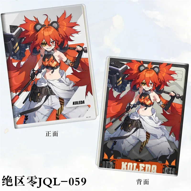 A5 18*13CM Zenless Zone Zero Nicole Demara Hoshimi Miyabi Von Lycaon Game Cartoon Anime Note Book Notepad Diary