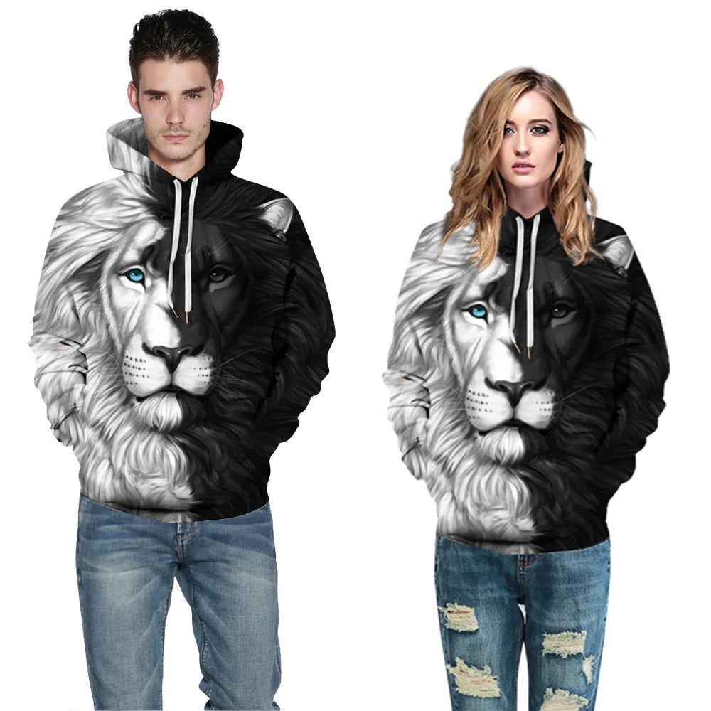 Newest Anti-Shrink Thick Sublimation Hoodie for Men Oversized 3D Print Anime Graphic 100% Polyester for Spring
