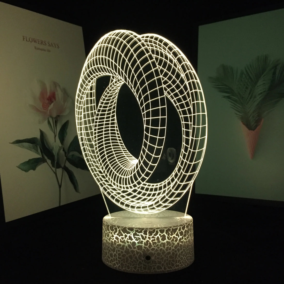 Custom Anime Character 3d Bedside Night Light Arylic Anime  Room Decor Animation Lightbox Table Led Lamp Dropshipping