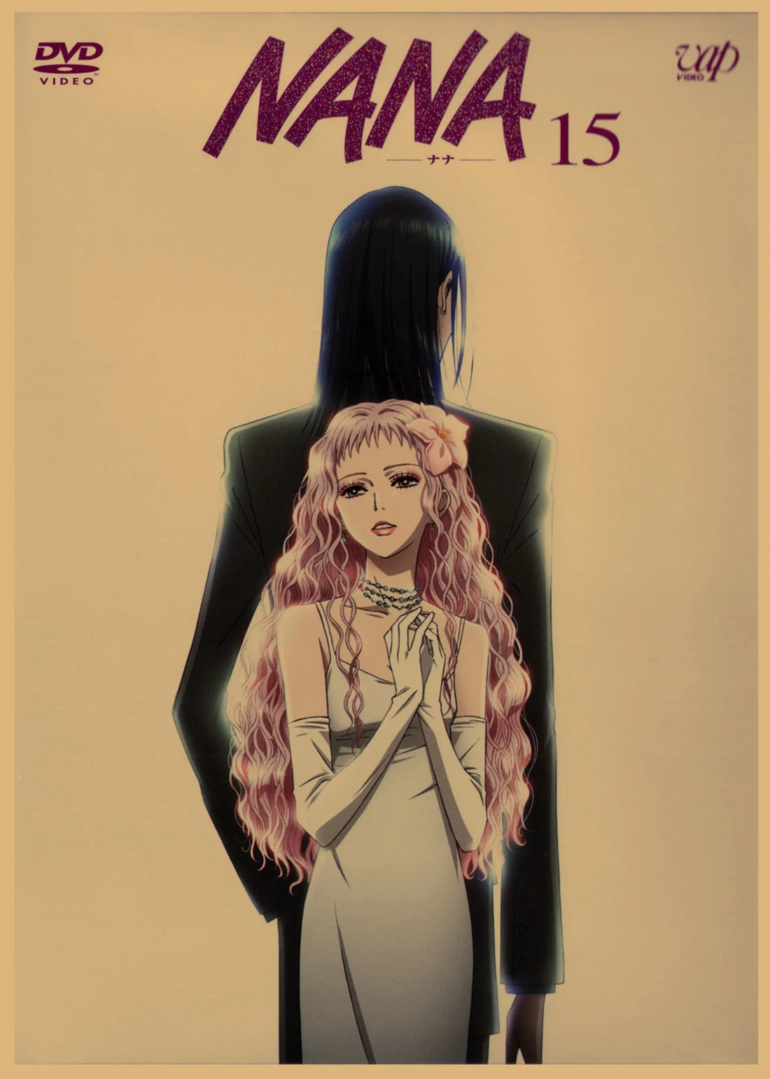 NANA Yasawa Japanese Retro Kraft Paper Anime Poster Bar Cafe Decoration Wall Painting 142