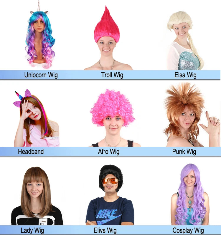 Lolita Wig 70cm Long Pink Curly Heat-Resistant Synthetic Cosplay Ponytail Wig