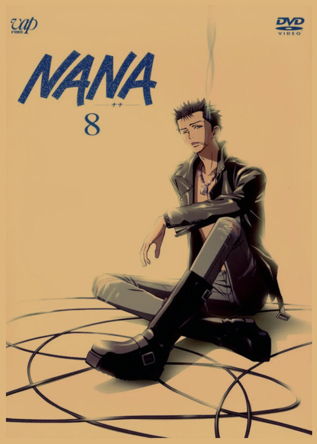 NANA Yasawa Japanese Retro Kraft Paper Anime Poster Bar Cafe Decoration Wall Painting 142