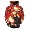 Hot 2025 New Shipping Graphic Sublimation Hoodie Sweatshirts Anime Hoodie Print All for Men Felpa Casual Woven Plain Dyed V-neck