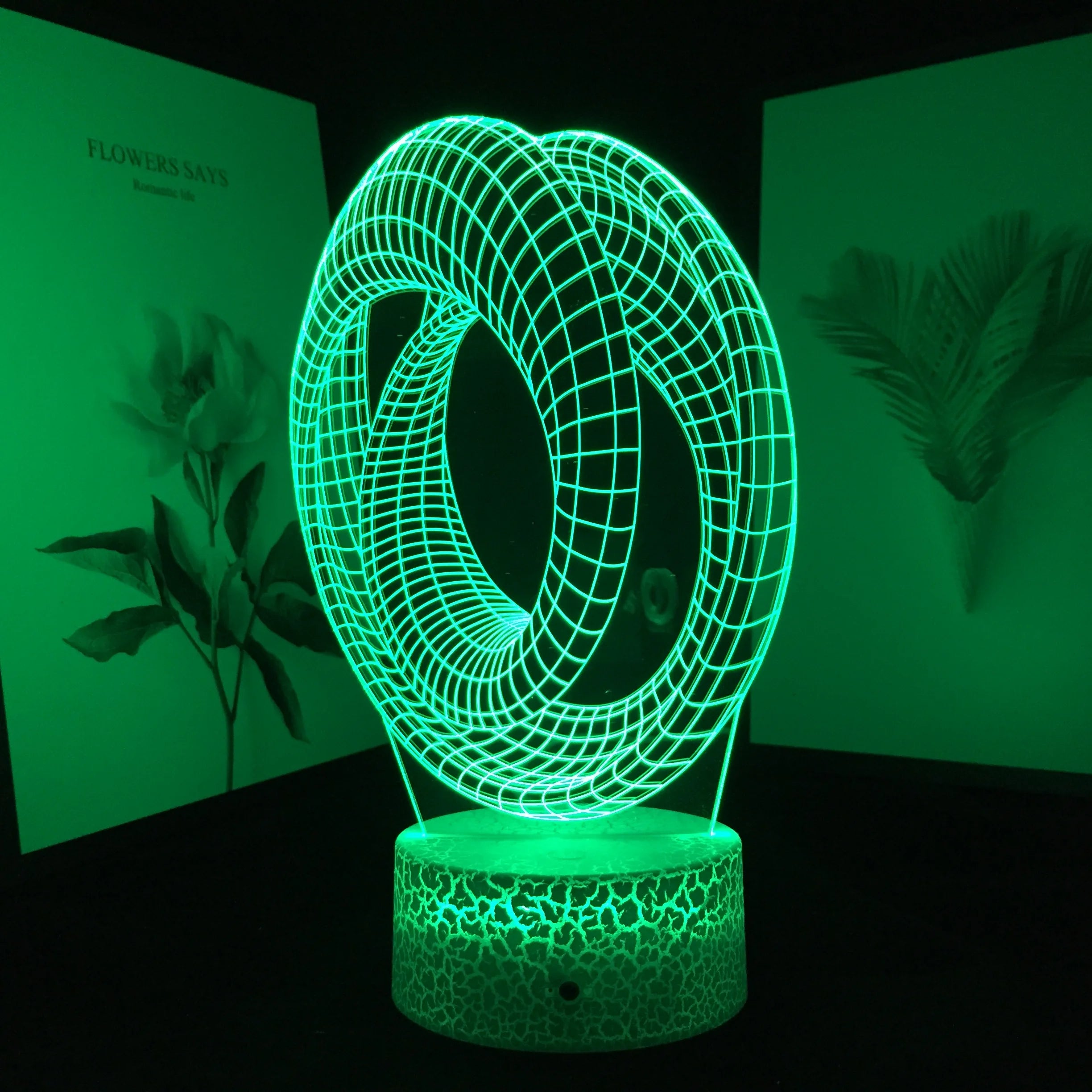 Custom Anime Character 3d Bedside Night Light Arylic Anime  Room Decor Animation Lightbox Table Led Lamp Dropshipping