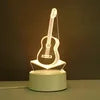 USB Photo Creative 3D Illusion Anime Lamparas Acrylic Light Table Desk Base LED Christmas Lamp Kid's Room Decor Night Light
