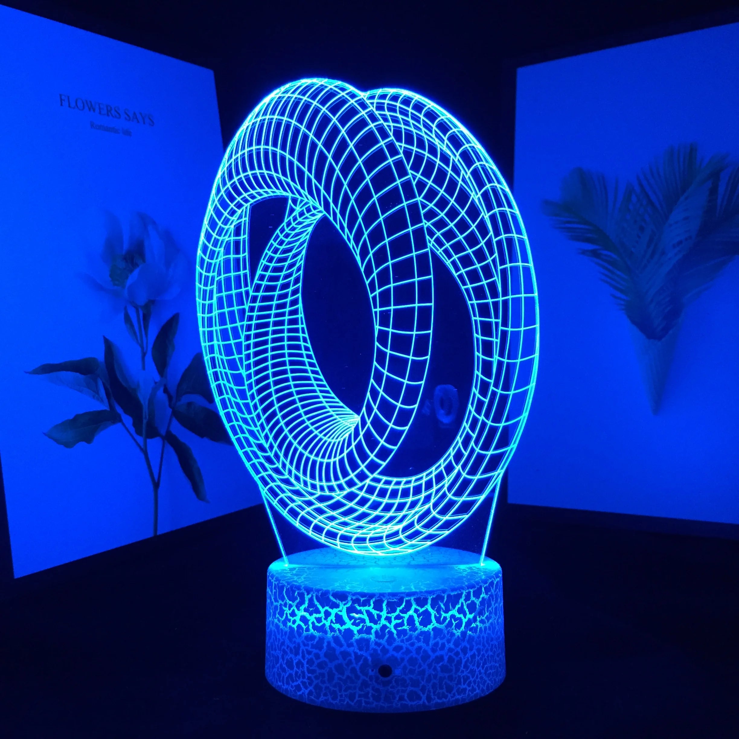 Custom Anime Character 3d Bedside Night Light Arylic Anime  Room Decor Animation Lightbox Table Led Lamp Dropshipping