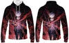 Hot 2025 New Shipping Graphic Sublimation Hoodie Sweatshirts Anime Hoodie Print All for Men Felpa Casual Woven Plain Dyed V-neck