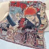 Hot Models Personalized Cotton Polyester Tassel Jacquard Custom Anime Woven Tapestry Blanket Throw With Best Services