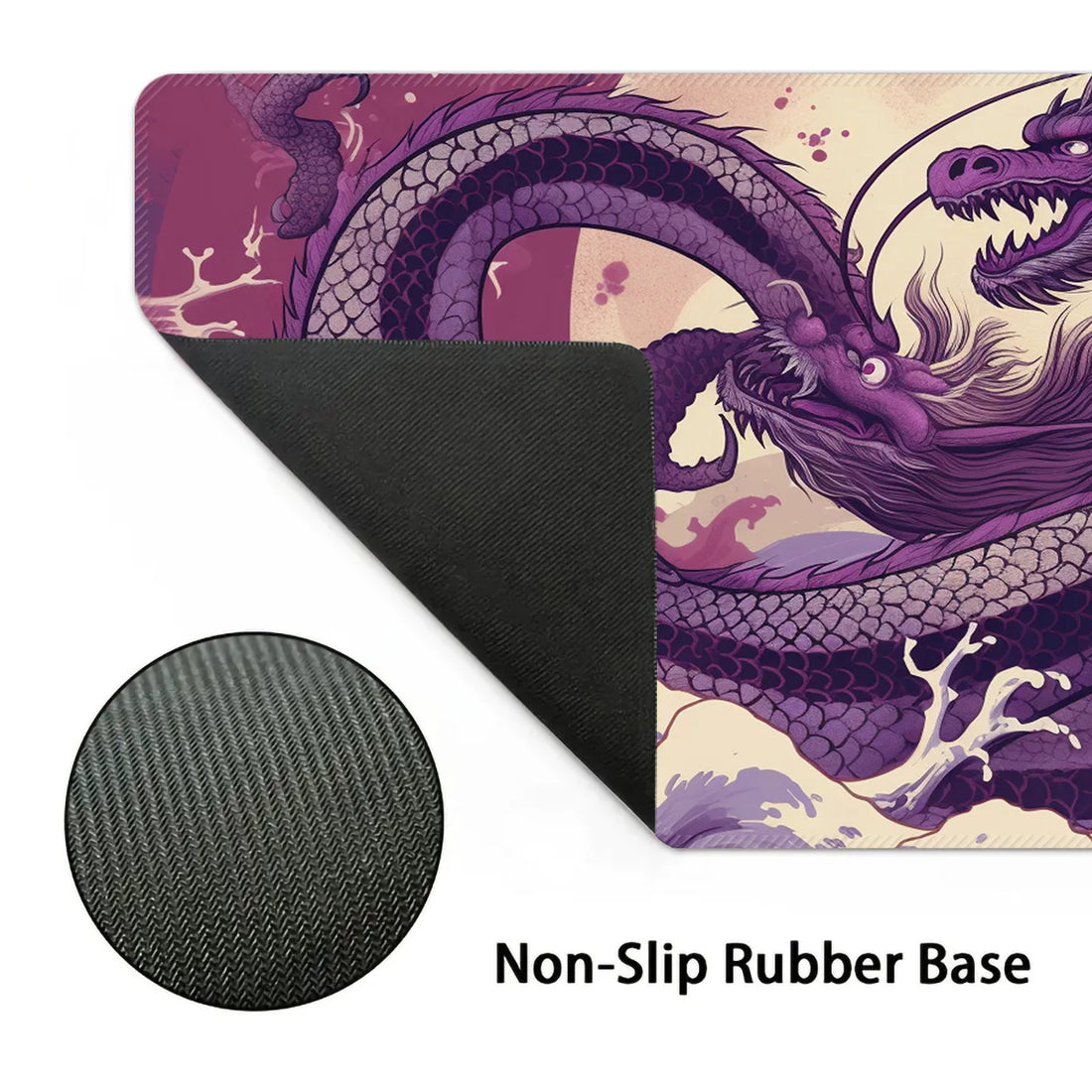 Large Gaming Anime Sublimation Mouse Pad Eco Friendly Rubber logo Custom Mouse Pad  Blank White Black Desk Mat