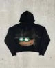 Hoodie Manufacturers for Clothing Brand Custom 350 GSM and 380 GSM 100% Cotton Oversized Anime Hoodie in Bulk US Sizes