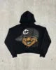 Hoodie Manufacturers for Clothing Brand Custom 350 GSM and 380 GSM 100% Cotton Oversized Anime Hoodie in Bulk US Sizes