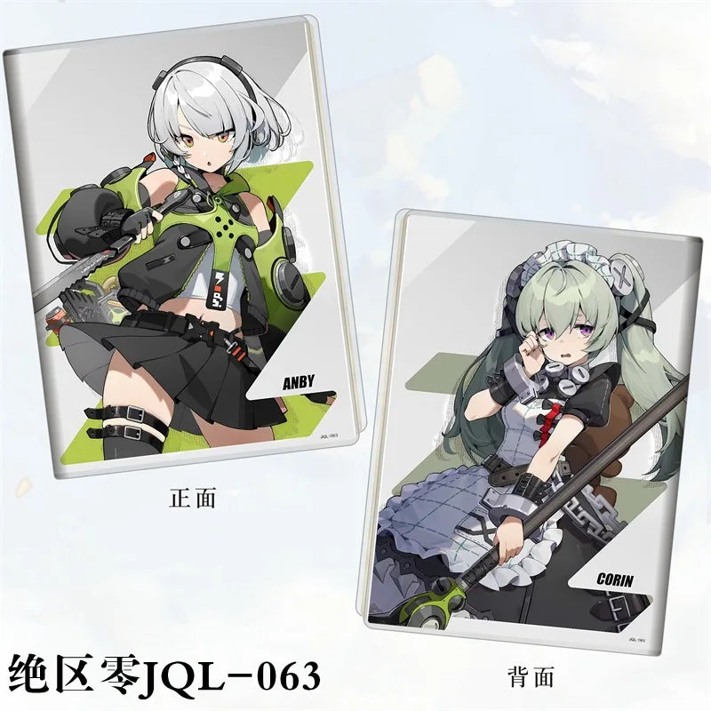 A5 18*13CM Zenless Zone Zero Nicole Demara Hoshimi Miyabi Von Lycaon Game Cartoon Anime Note Book Notepad Diary