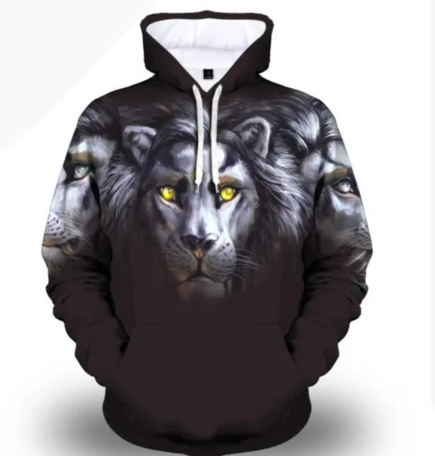 Newest Anti-Shrink Thick Sublimation Hoodie for Men Oversized 3D Print Anime Graphic 100% Polyester for Spring