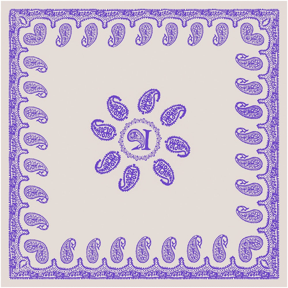 90cm New Headscarf Retro Large Cashew Flower Women's Decorative Chest Wrap Large Square Scarf Shawl Sun Protection Scarf