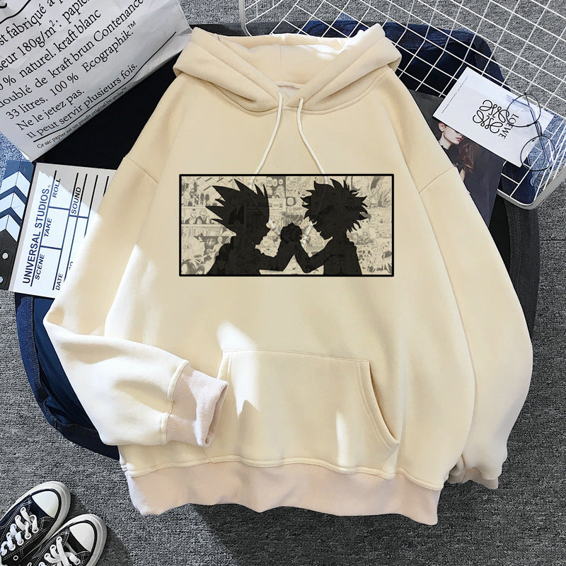 Hunter Series Anime Printed Peripheral Men's and Women's Pullover Sweatshirts Casual Hoodies Anime Hoodie