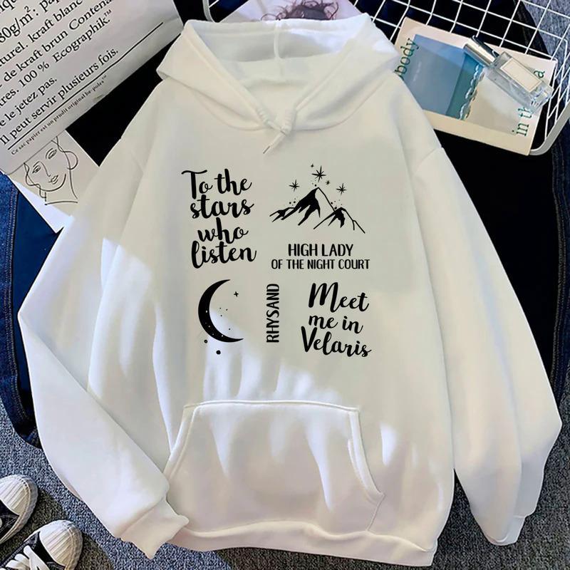 [Cross-border European Code] Acotar hoodies women anime harajuku hoodies