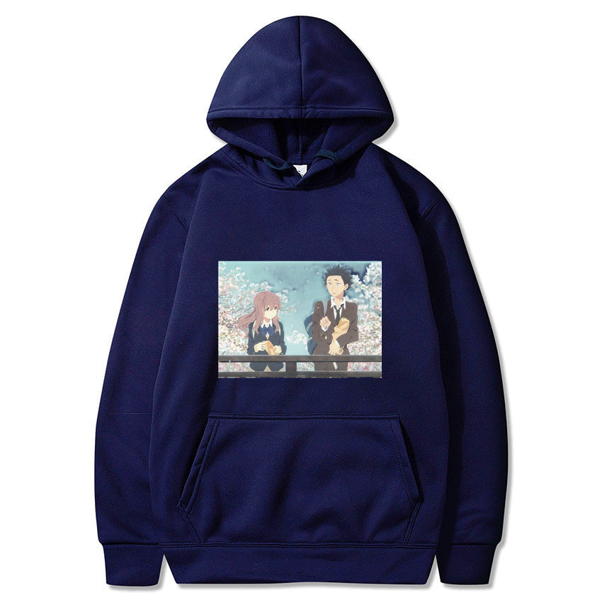 Silent Voice | Zhuangya | Xiangzi | Anime Movie Pullover Hoodie Me