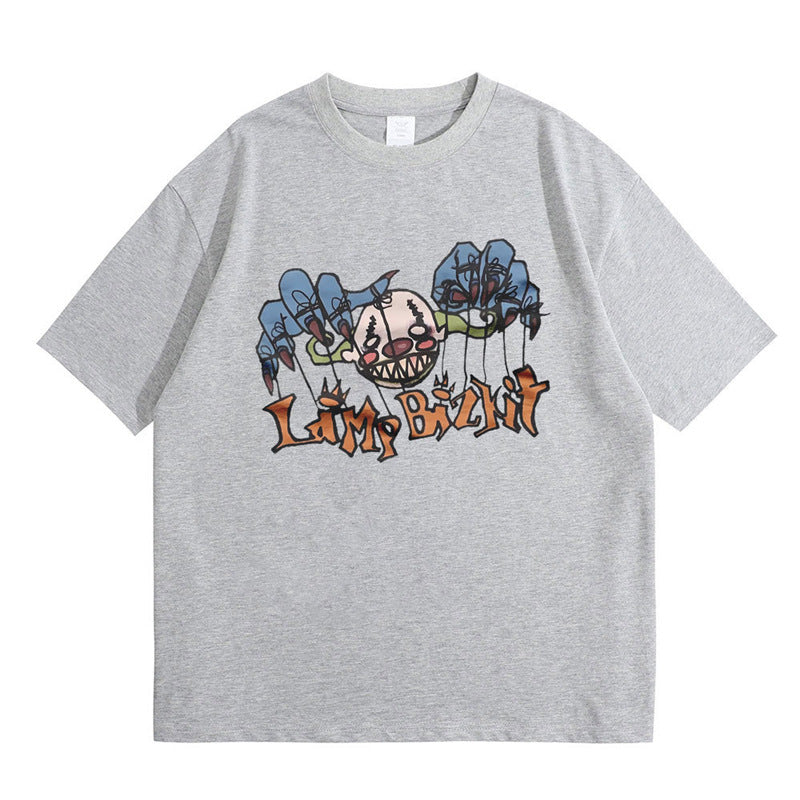 Limited Limp Bizkit Cool Cartoon Anime Style Printed t Shirt