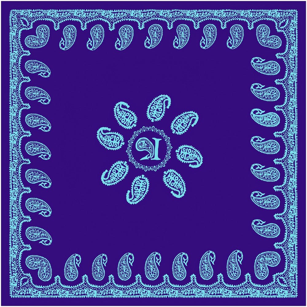 90cm New Headscarf Retro Large Cashew Flower Women's Decorative Chest Wrap Large Square Scarf Shawl Sun Protection Scarf