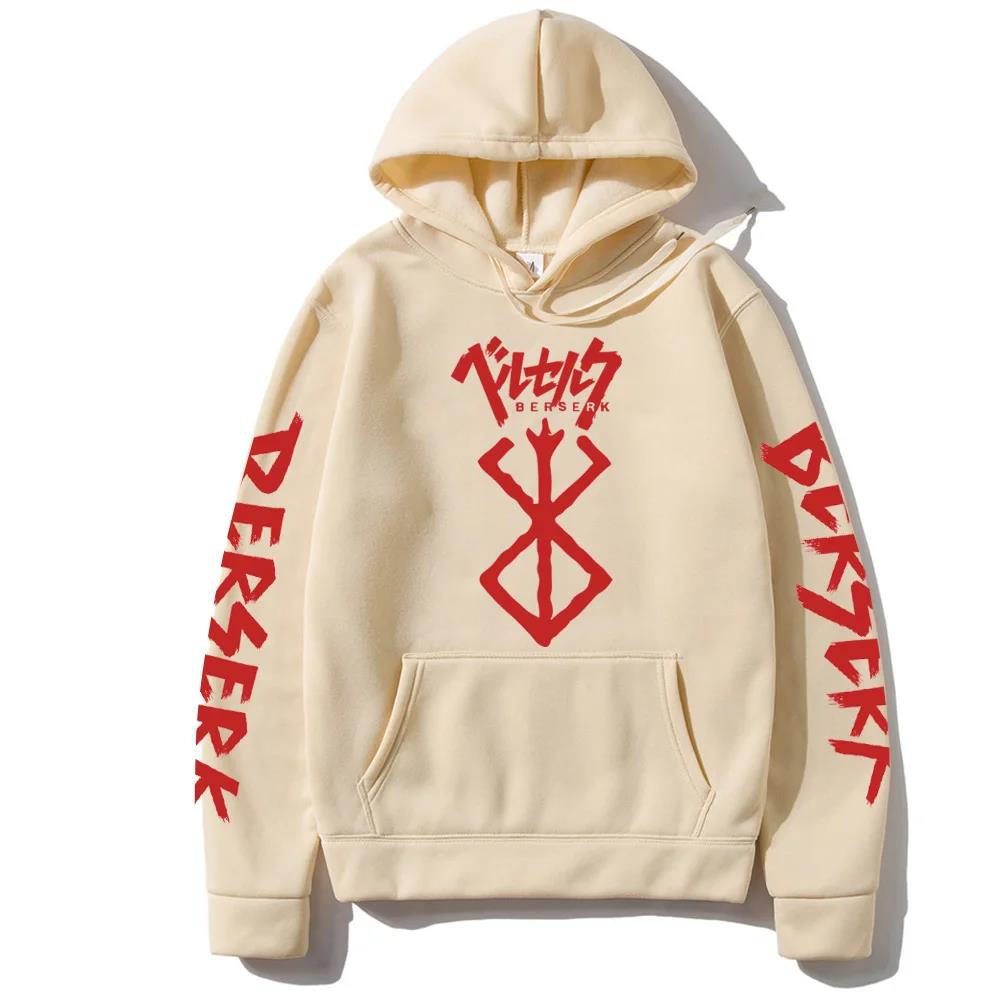 Anime Manga Berserk Cool Guts Eyes Hoodies Sweatshirts Harajuku