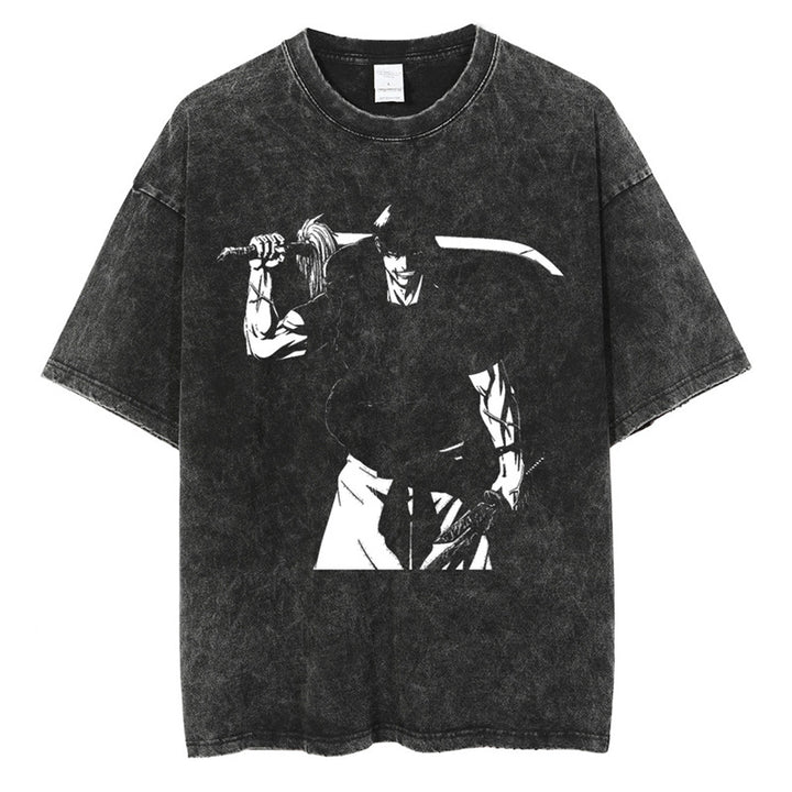 Tharajukuprintshirtmen-Anime-Strshirttgraphicvintage