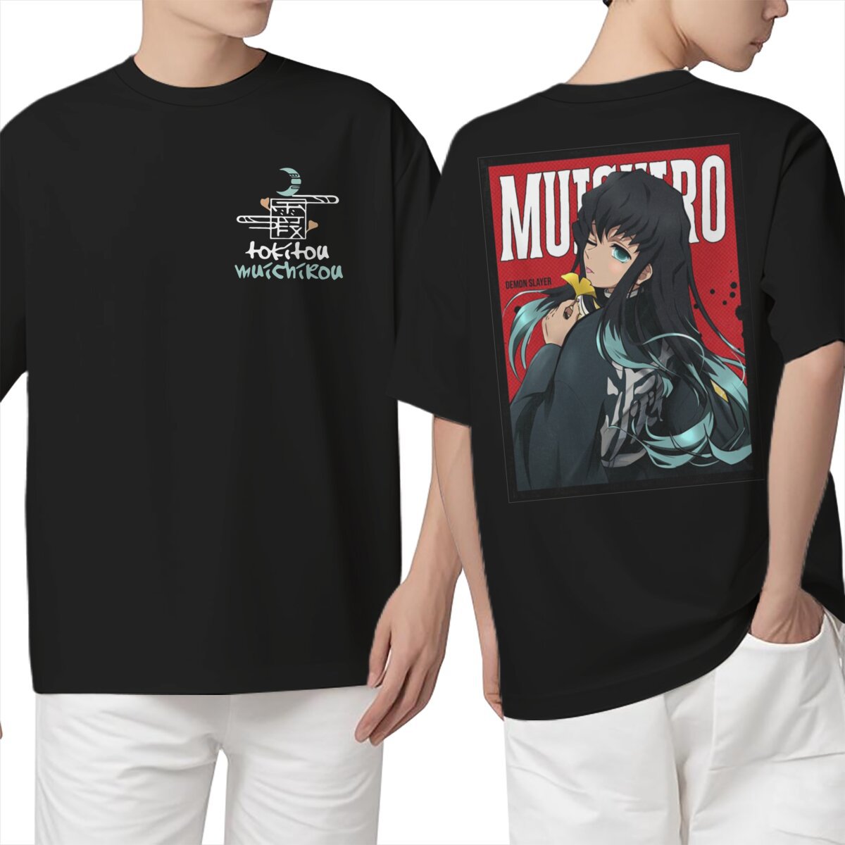 Anime Merchandise Two-Dimensional Unisex Versatile Casual Short-Sleeve Cross-Border Summer Trendy Loose Pullover Top