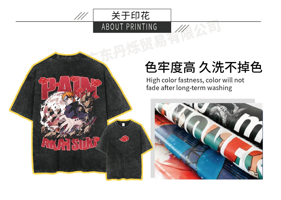 [Cross-border European Code] Harajuku Anime Black Clover Asta Graphic Hoodies