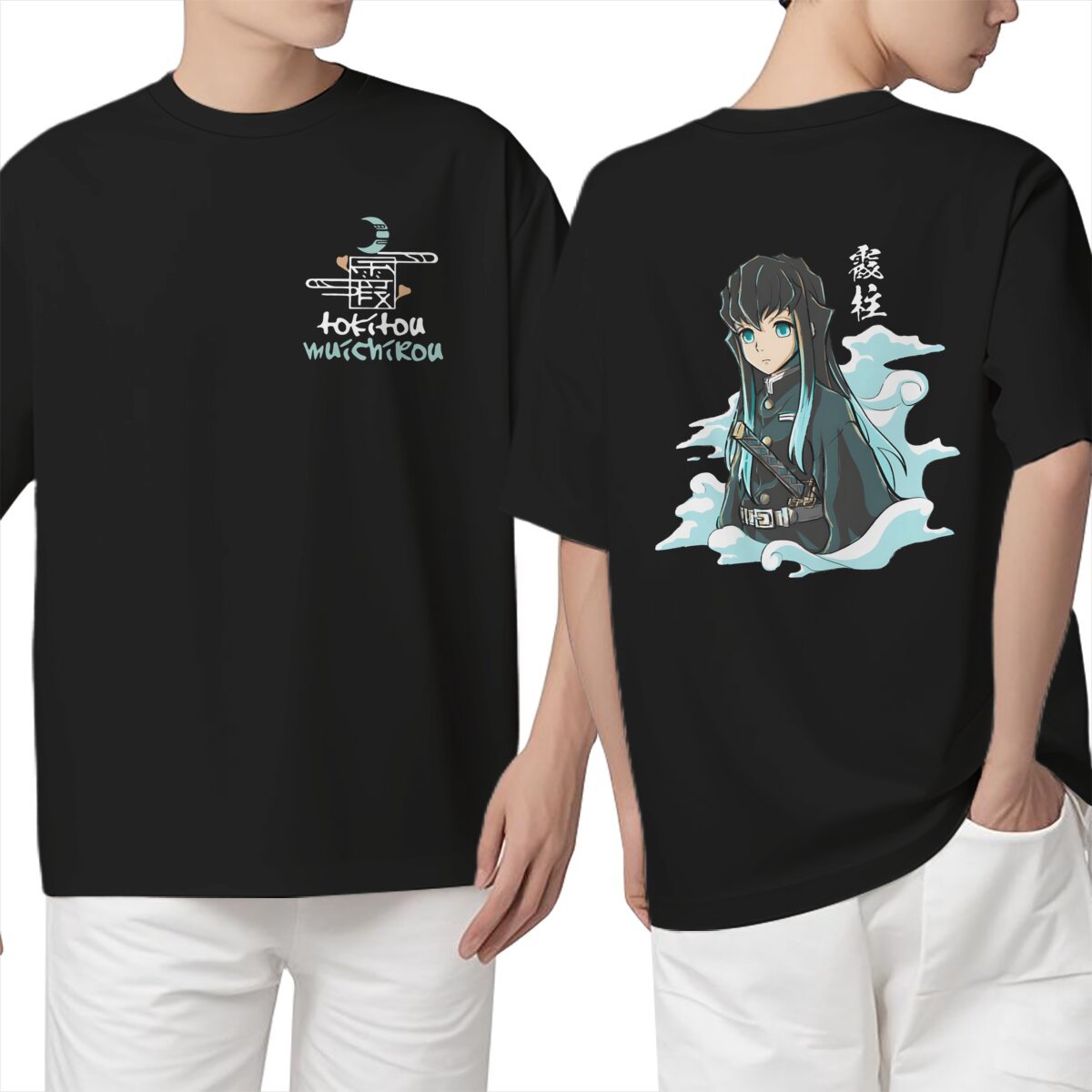Anime Merchandise Two-Dimensional Unisex Versatile Casual Short-Sleeve Cross-Border Summer Trendy Loose Pullover Top