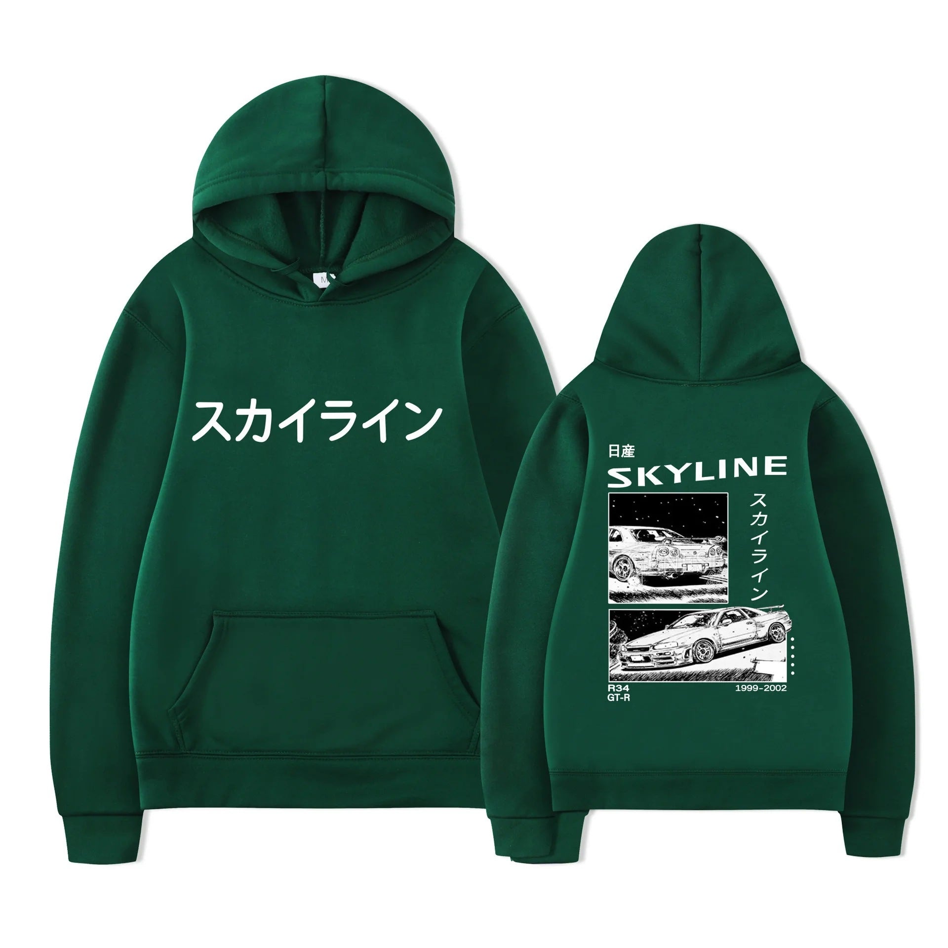 Anime Drift Ae86 Initial D Double Sided Street Fashion Casua