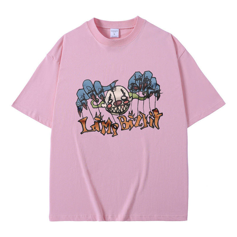 Limited Limp Bizkit Cool Cartoon Anime Style Printed t Shirt